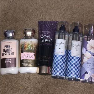 body mist and lotion bundle